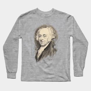 Portrait of John Adams Long Sleeve T-Shirt